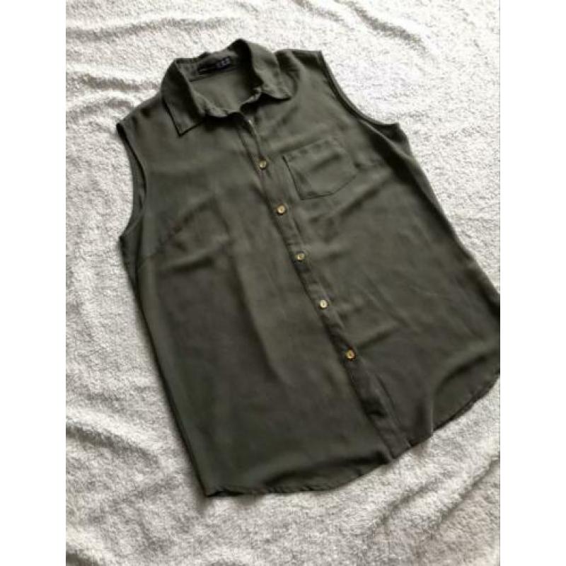 Blouse met knopen