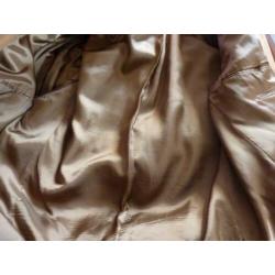 Cognackleurig colbert van wol en cashmere by Oger