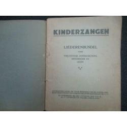 Kinderzangen liederenbunde, vrijzinnige zondagschool cannegi