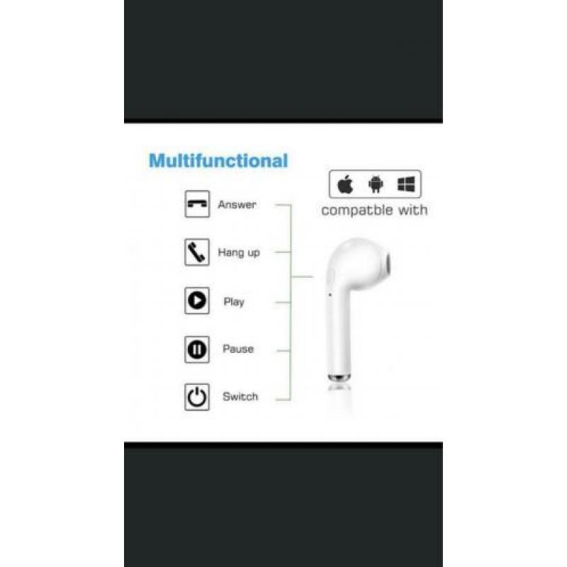 Earbuds charging i7s tws