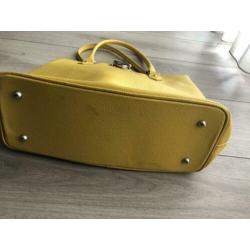 Leren tas van made in Italy