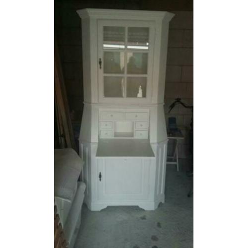 Hoekbuffetkast 2-delig met secretaire