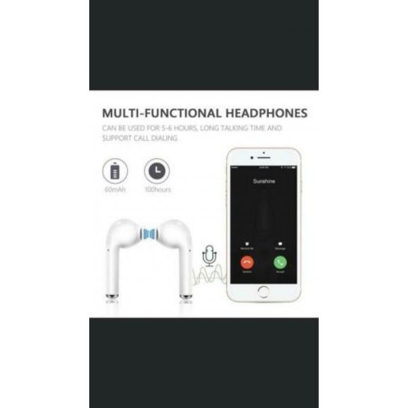 Earbuds charging i7s tws