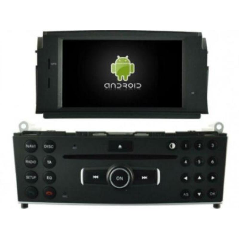 Android 9 navigatie mercedes c klasse w204 2008 dvd carkit
