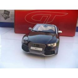 GTSpirit 1/18 Audi RS5 RS 5 Cabrio Zwart GT Spirit 1/18