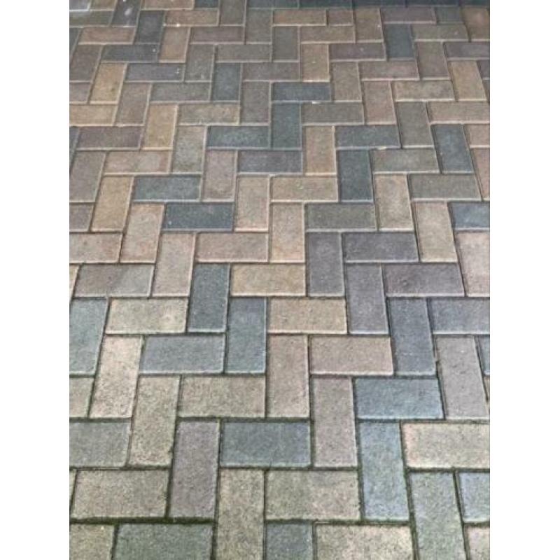 Klinkers bonte kleuren en overige stenen/keien