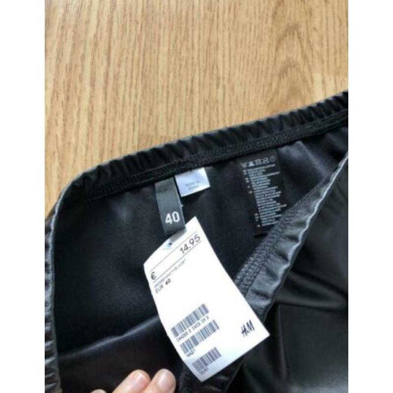 Nieuw leren rok maat M /40 H&M