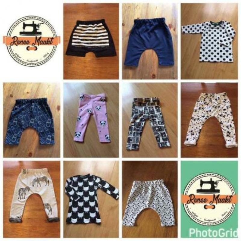 harem broek / legging panter NIEUW 50 56 62 68 74 80 86 92