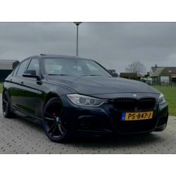 BMW 328I 2014 Zwart M-pakket|kanteldak|xenon