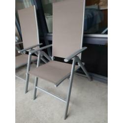 Tuinstoelen (4x)