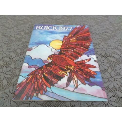Originele Buick 1977 folder