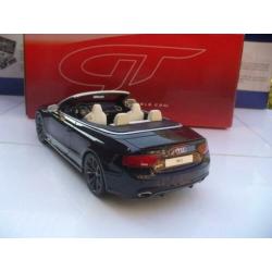 GTSpirit 1/18 Audi RS5 RS 5 Cabrio Zwart GT Spirit 1/18