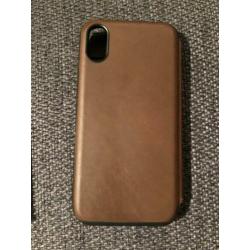 Nomad rugged leren hoes IPhone XS/X nieuw