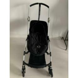 Bugaboo Bee zwart, black met cocoon