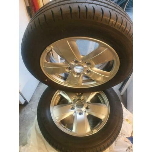 Originele Mini Cooper 2018 velgenset 15" +Michelin banden