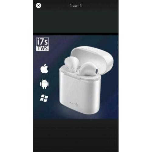 Earbuds charging i7s tws
