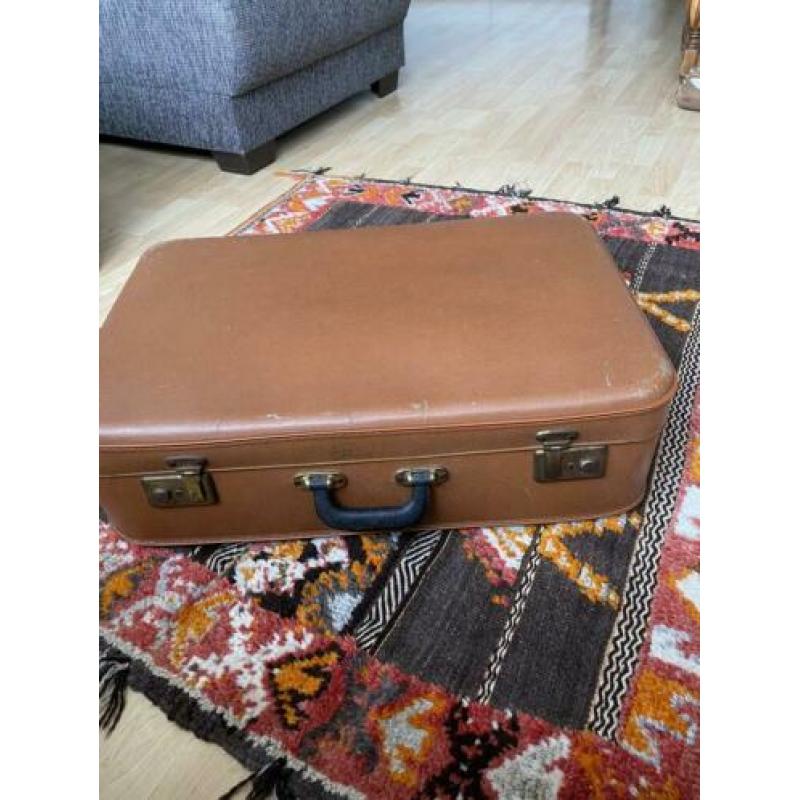 Retro oude koffer