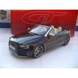 GTSpirit 1/18 Audi RS5 RS 5 Cabrio Zwart GT Spirit 1/18