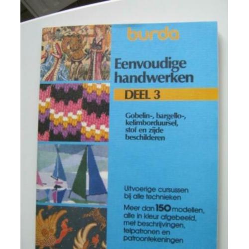 Groot boek Eenvoudig handwerken zie foto`s nr 6658