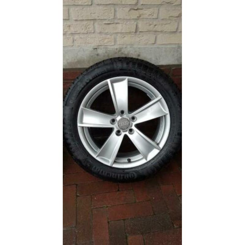 Audi velgen 17” + Zomerbanden Continental ContiEcoContact