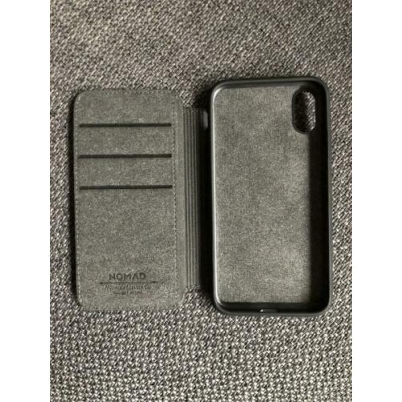 Nomad rugged leren hoes IPhone XS/X nieuw