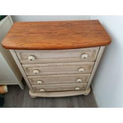 Mooi Vintage Brocant Landelijk Ladekastje, tv-kastje