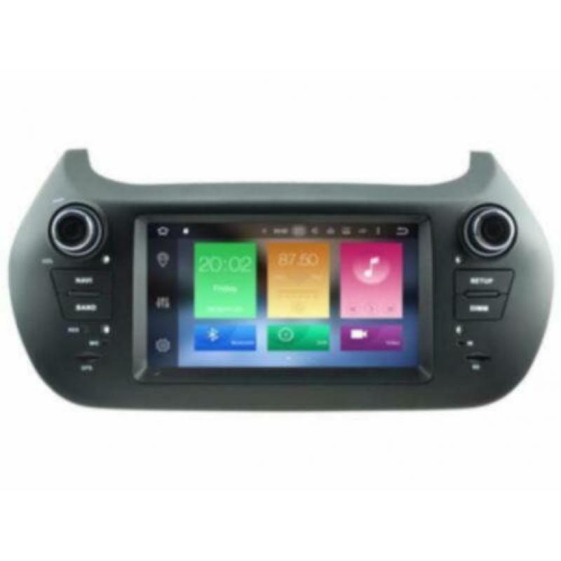 navigatie fiat fiorino 2010 dvd carkit android 9 usb carplay