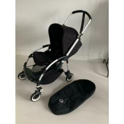 Bugaboo Bee zwart, black met cocoon