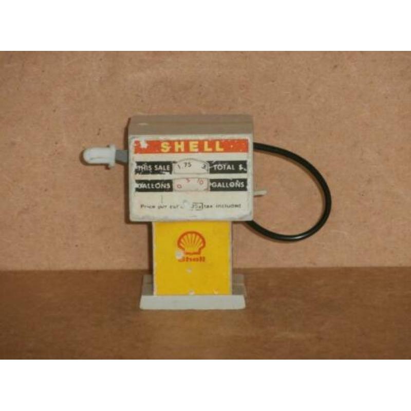 Shell benzinepomp miniatuur benzine pomp mini pompje vintage