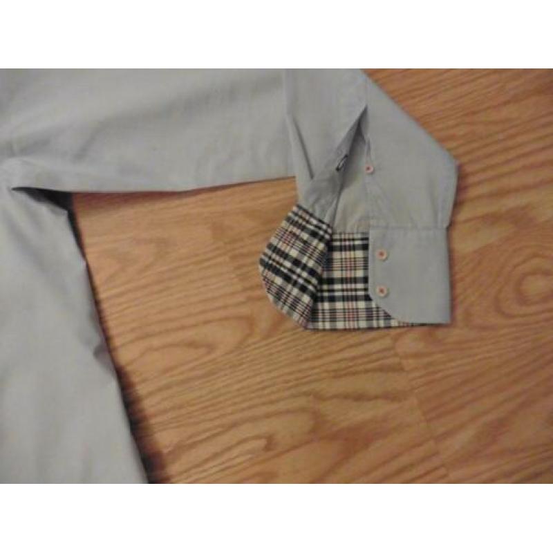 blauw ENZO overhemd maat 3XL