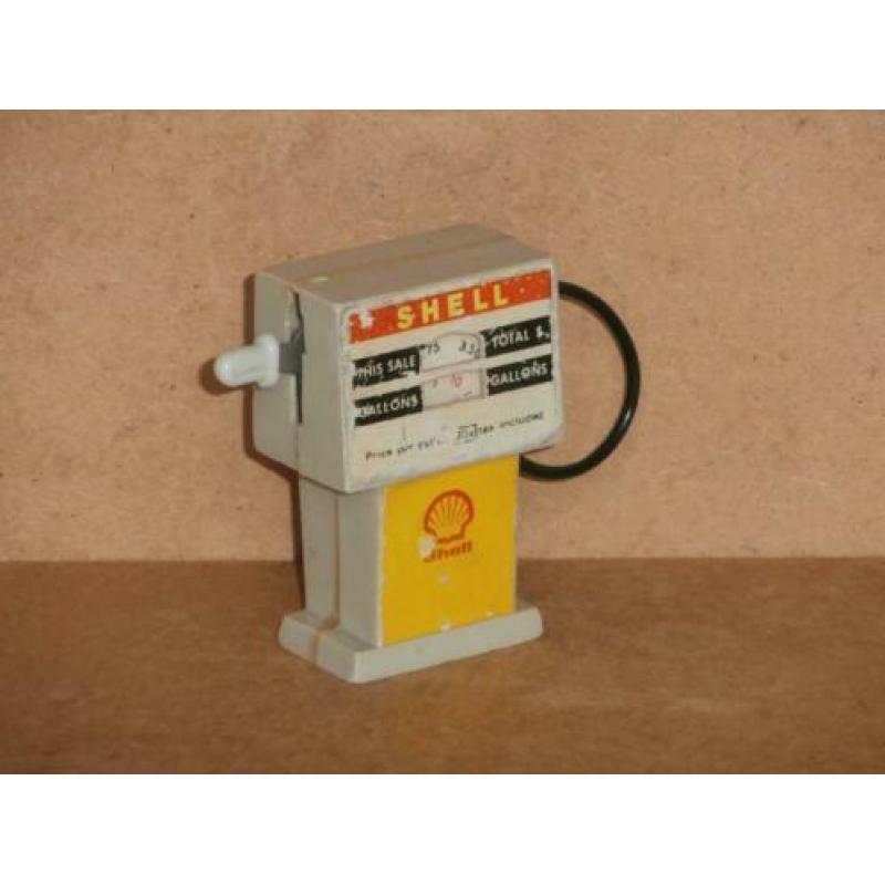 Shell benzinepomp miniatuur benzine pomp mini pompje vintage