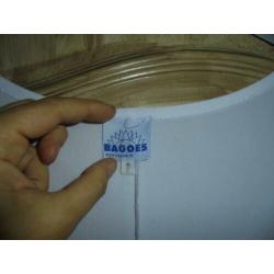 S2) bagoes maat 6 (58/60) wit tuniek oksel tot oksel 73 veel