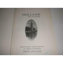 ZEER oude Duitse reisgids voor Holland van rond 1920