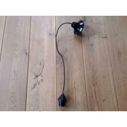 Lamp Pendel zwart | lengte 70 cm