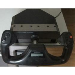 Saitek Yoke System met throttle quadrant