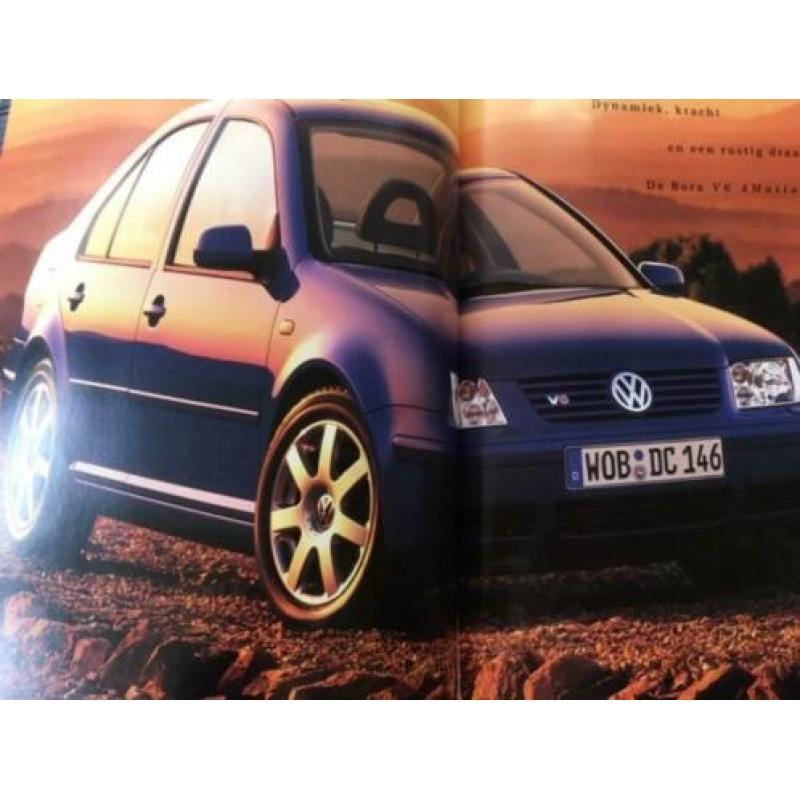 Autofolder/Brochure Volkswagen Bora 2000 76 pagina's