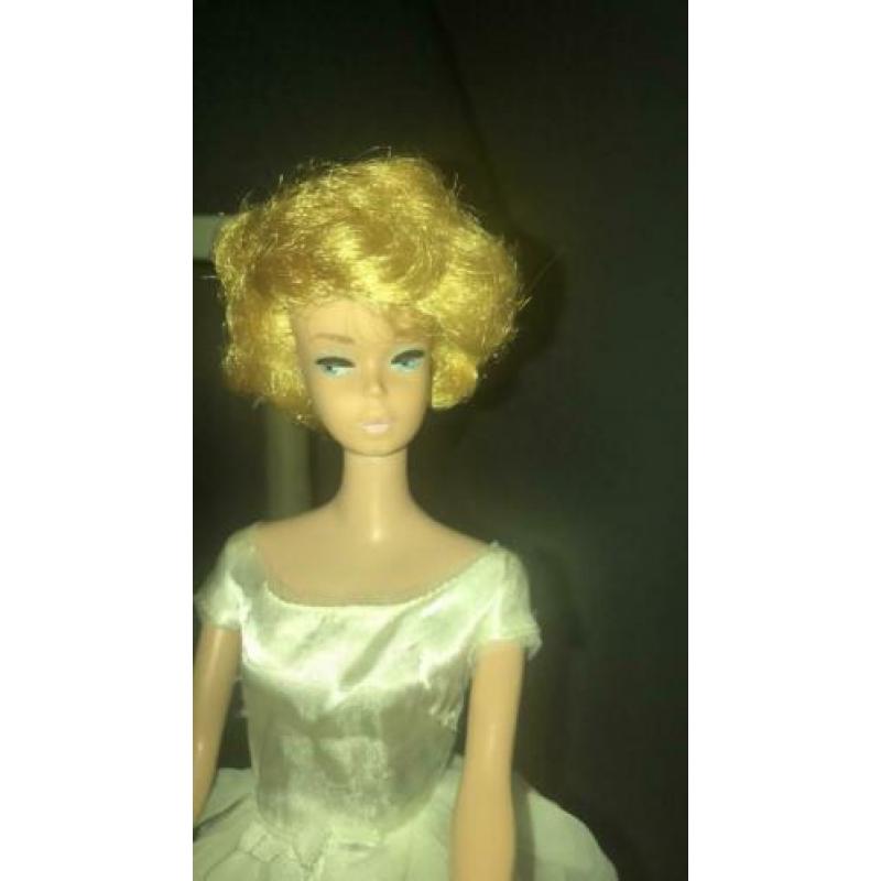Bruidje sideparts bubblecut,barbie mattel