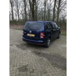 Volkswagen Touran 1.6 75KW 2008 Blauw.airco.alarm.7persons