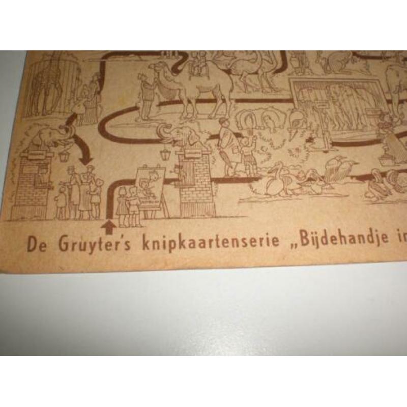 Leuke kaart De Gruyter's snoepje van de week, jaren 50/60