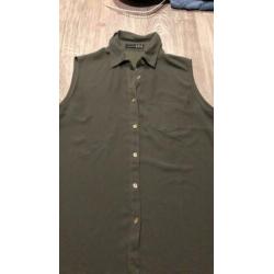 Blouse met knopen