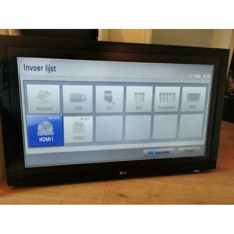 Goedwerkende tv met MUURBEUGEL 119cm