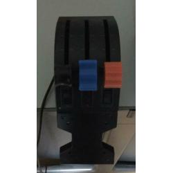 Saitek Yoke System met throttle quadrant