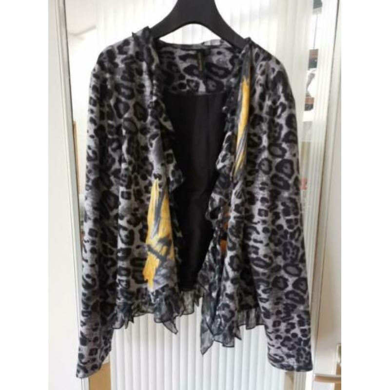 Dolce Vita mooi apart jasje met panterprint mt 42 ZGAN