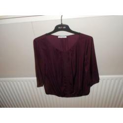 Mooie zijdeachtige blouse maat 44 Betty Barclay (meer in 44)