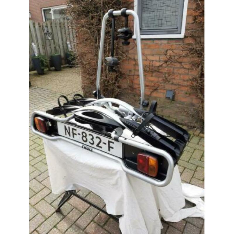 Thule fietsdrager ook mooi voor de A.T.B fietsen !!