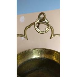 Zeer grote lavabo, messing, Frankrijk, 2e helft 19e eeuw