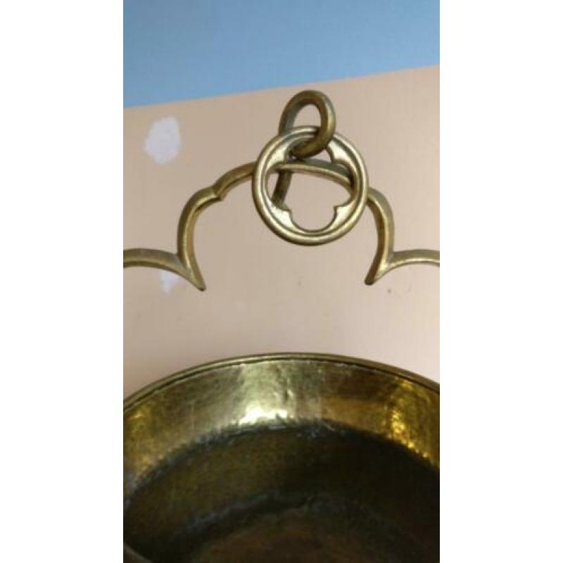 Zeer grote lavabo, messing, Frankrijk, 2e helft 19e eeuw