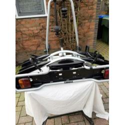 Thule fietsdrager ook mooi voor de A.T.B fietsen !!