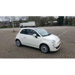 Fiat 500 1.2 AUT 2009 Wit