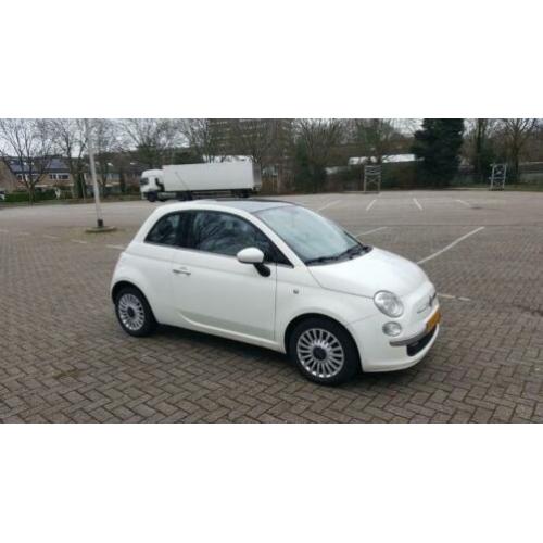 Fiat 500 1.2 AUT 2009 Wit
